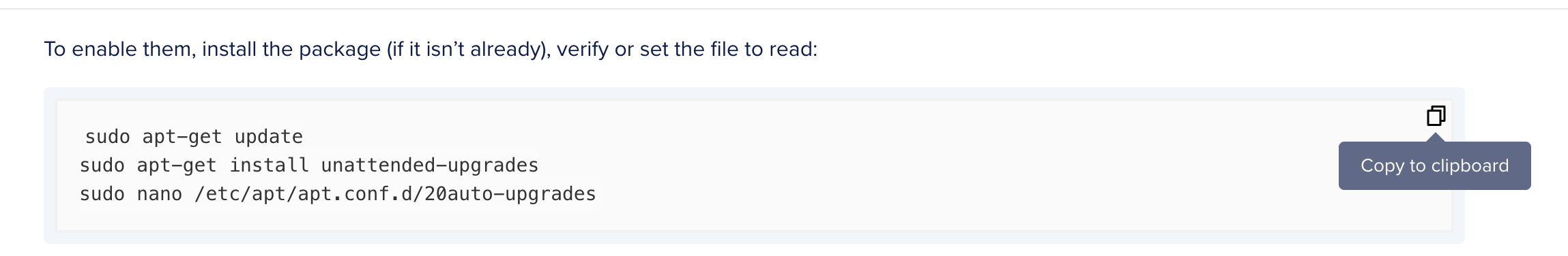 A screenshot of the AI Assistant console with the Copy to clipboard tooltip displaying below the Copy button.