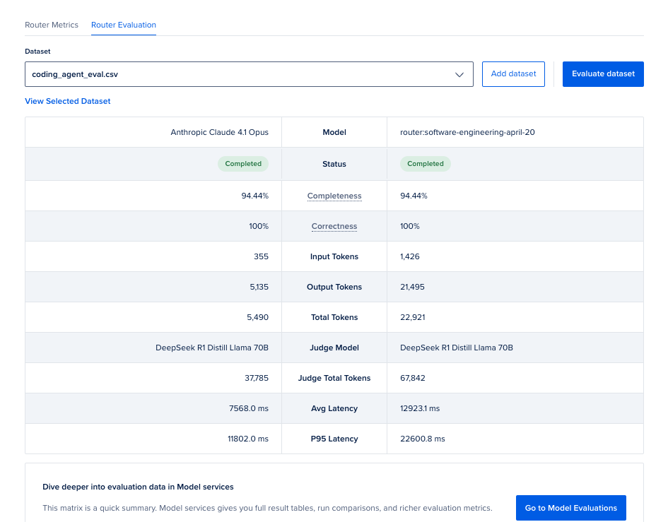 Add custom tasks pane to define the custom task with selection policy and models.