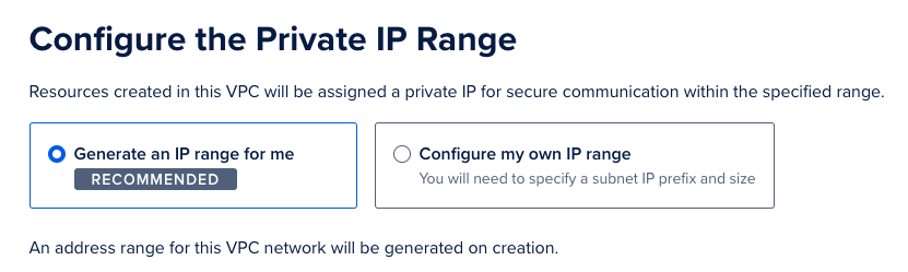 Generate IP range